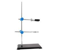 GETAJGHSD Soporte de Laboratorio de Hierro para Experimentos, Base Cuadrada Portátil de 30cm, Adecuado para Química y Equipos de Laboratorio Varios estilos
