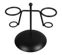 GETAJGHSD Soporte Duradero de Hierro Negro para de Conos Resistente en Helado y Base Estable para Exhibición Heladerías y Picnics