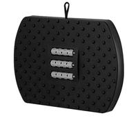 GETAJGHSD Taburete De Escalón Reposapiés De Escritorio Rodillo De Masaje Reposapiés De Plástico para Oficina Debajo Mesa