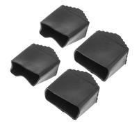 GETAJGHSD Tapas de Goma Antideslizantes para Pies de Escalera 4 Piezas Resistentes al Desgaste para Escaleras Plegables en Entornos Industriales y Hogar