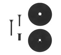 GETAJGHSD Tapón de Tapa de Orificio de Puerta de 67 MM en Acero Inoxidable para Reparación de Puertas de Entrada y Seguridad