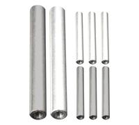 GETAJGHSD Varilla de Ánodo para Calentador de Agua y Varilla de Hierro Dulce, 8 Piezas, Núcleo de Electroimán, Kit para Electrolizadores en Entornos Domésticos