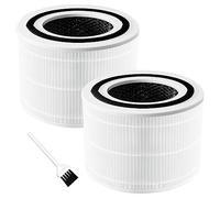 getalong [2 piezas] Core 300 filtros HEPA 3 en 1 de repuesto compatibles con LEVOIT Core 300/300s/P350 purificador de aire número de pieza Core 300-RF