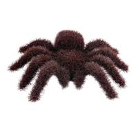 GETBSTOOP Decoración de arañas de Halloween, simulación de araña Gigante Artificial, araña Peluda aterradora Realista, decoración Interior y Exterior Multiusos