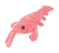GETBSTOOP Juguete Interactivo para Perros y Gatos con Langosta Flexible, Juguete biónico para Masticar/perseguir Perros Que se Mueve por sí Solo para Perros Grandes/pequeños, Juguetes para c