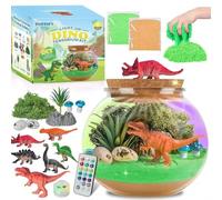 GETBSTOOP Regalos de terrario de Unicornio para niñas, luz de Unicornio de Bricolaje Luz con Control Remoto y Luces de Colores, artesanías para niños 4 5 6 7 8 9-12 años Regalo de niña
