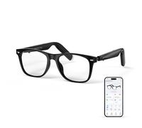 GetD Gafas Inteligentes AI con Asistente IA ChatGPT, Traducción Automática, Notas de Reunión, Lentes Sol Anti-luz Azul, Bluetooth, Diseño 2 en 1 Gafas+Auriculares