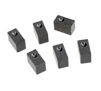 Getdoublerich 12 bloques de bloqueo de abrazadera de metal para puente de trémolo para guitarra eléctrica Floyd Rose, negro, 3 tamaños incluidos