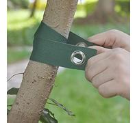 Getdoublerich 12 correas de árbol para estacar, correas de soporte de árbol para guiar estacas recién plantadas rectas y protección contra huracanes, asegurando el crecimiento recto y la supervivencia