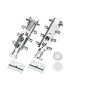 Getdoublerich 2 soportes de pared ocultos para armarios de cocina para colgar accesorios de fijación, placa de montaje resistente