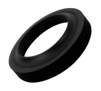 Getdoublerich 33239 - Sello de brida de armario para anillo, pieza de repuesto de goma compatible con el agujero de residuos de inodoro Thetford RV de 3 pulgadas, color negro