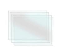 Getdoublerich 5 láminas FEP de 220 x 320 mm y 0,15 mm para fotones Anycubic para elegoo Júpiter para fotos Flashforge, hoja de liberación de alta transparencia para impresoras LCD 3D