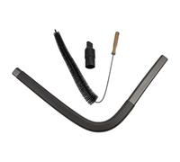 Getdoublerich Accesorio limpiador de ventilación de secadora, kit de cepillo de manguera flexible para aspiradora vertical, compatible con Shark NV350 NV360 NV500 Series