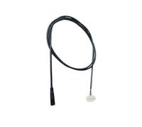 Getdoublerich Adaptador de eje hueco de buje trasero de 135 mm, kit de conversión de liberación rápida para Shimano, pieza de reparación de eje de bicicleta de acero al carbono, color negro
