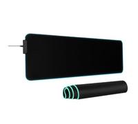 Getdoublerich Alfombrilla de escritorio plegable para juegos Tuya para Smart WiFi RGB, control de aplicación, brillo ajustable y modos dinámicos, 900 x 300 mm