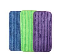 Getdoublerich Almohadillas de microfibra reutilizables para Swiffer WetJet, recambios lavables de 11.8 x 5.5 pulgadas para suelos de madera dura, paquete de 3