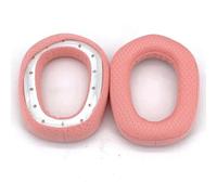 Getdoublerich Almohadillas de repuesto para auriculares Logitech G435, malla suave y transpirable con espuma viscoelástica, almohadillas negras ligeras para mayor comodidad