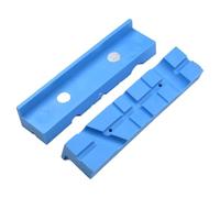 Getdoublerich Almohadillas protectoras de mordaza de banco para tornillo de banco, funda protectora antideslizante para tornillo de banco de taller, cubierta suave para protección de piezas de trabajo