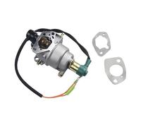 Getdoublerich Carburador con solenoide antirretorno de 12 V para GX340 para motores GX390 GX420, pieza de repuesto del generador del cuerpo del acelerador de 27 mm