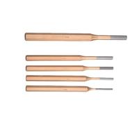 Getdoublerich Cincel cilíndrico de acero CR-MN HRC48-58 - Punzón central redondo para metalurgia de 3/4/5/6/7/8/10 mm