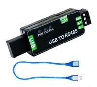 Getdoublerich Convertidor industrial USB a RS485 con indicadores LED para equipos de impresión 3D, módulo de comunicación estable de 5,3 cm (CH343G)