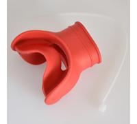 Getdoublerich Cubierta de silicona para boquilla reguladora de buceo, retenedor de pulpo para equipo de esnórquel, tapa protectora suave de grado alimenticio para arena y suciedad, azul