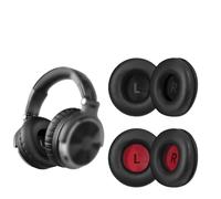 Getdoublerich Funda de esponja para auriculares Oneodio Pro10, almohadillas de repuesto suaves para un mayor aislamiento del ruido y comodidad, ll, color negro