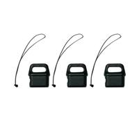 Getdoublerich Funda de silicona para puerto de carga para dron DJI Neo 2, tapa protectora contra el polvo, accesorio flexible antiescombros, 0,8 x 0,3 x 0,8 cm, paquete de 3, color negro