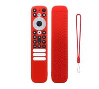 Getdoublerich Funda de silicona suave para control remoto con cordón para TCL RC902V FMR1 FAR2 FMR4 RC833 GUB1 RC813 FMB1, funda protectora con acabado suave al tacto