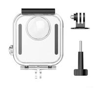 Getdoublerich Funda Impermeable para Go Pro Max2 Acción cámara Negro, Carcasa Protectora para Buceo Subacuático con Accesorios de Montaje para Go Pro Max2