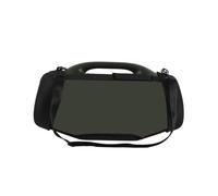 Getdoublerich Funda rígida de EVA para JBL para boombox 4, funda protectora portátil con correa para el hombro, bolsa de almacenamiento resistente a la intemperie para viajes al aire libre, negro y