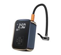 Getdoublerich Inflador de neumáticos inalámbrico, recargable, compresor de aire eléctrico, portátil, inalámbrico, digital, herramienta de inflado de bicicleta