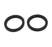 Getdoublerich Junta de cabeza de grupo de silicona para máquina de espresso Rancilio, 7,35 cm de diámetro exterior x 5,8 cm de diámetro interior, pieza de repuesto 36301030 con ranuras laterales para