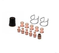 Getdoublerich Kit de consumibles de corte de plasma para antorcha Eastwood Versa-Cut 60 CB70, juego de 14 piezas con puntas de 1,2 mm y electrodos