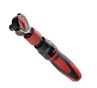 Getdoublerich Llave de vaso telescópica de carraca, accionamiento de 3/8 pulgadas con cabeza flexible y mango extensible, mecanismo de 72 dientes para espacios reducidos