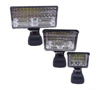 Getdoublerich Luz de trabajo LED portátil de mantenimiento, luz de trabajo LED inalámbrica para Bosch 18V batería linterna trabajo para iluminación de sitio (8 pulgadas)