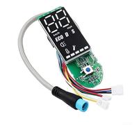 Getdoublerich Pantalla de tablero de instrumentos de scooter eléctrico con placa de circuito, medidor de tablero digital de scooter eléctrico para Xiaomi M365/Pro/MI3Pro (Pro)