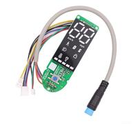 Getdoublerich Pantalla de tablero de instrumentos de scooter eléctrico con placa de circuito, medidor de tablero digital de scooter eléctrico para Xiaomi M365/Pro/MI3Pro (MI-3PRO)