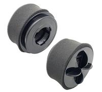 Getdoublerich Paquete de 2 filtros de repuesto para Bissell estilo sin bolsa 9/10/12 y para aspiradora Powerforce 2031183, accesorios de filtro de polvo de plástico