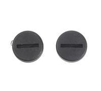 Getdoublerich Paquete de 2 tapas de cepillo de carbono para taladro Bosch GSR180-Li GSB180-Li GDR 9.6V 12V 14.4V, pieza de repuesto 2609199049, cubierta de plástico negro