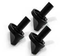 Getdoublerich Paquete de 3 pomos de estrangulador de carburador para soplador de hojas, compatible con 4241 182 9500, construcción de plástico, pieza de repuesto directo