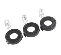Getdoublerich Paquete de 3 tapones de repuesto para recortadora de cuerdas Black&Decker ST4500, parte 682378-02 68237-02, cubierta de cabeza de carrete de plástico, color negro