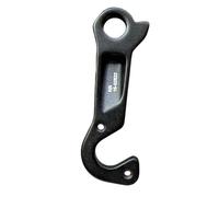 Getdoublerich Percha para desviador trasero de bicicleta de aleación de aluminio para cubo para axial Agree C: 62, 56 mm de distancia del agujero, adaptador de engranaje negro con tornillos