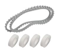 Getdoublerich Pista de robot de piscina, repuesto 9985006-R2 con 6101611-R4 para anillo para delfín, accesorio limpiador de piscinas