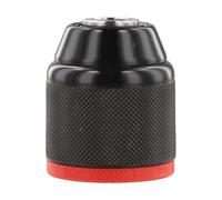 Getdoublerich Portabrocas autoblocante, metal sin llave de 0,8-10 mm con bloqueo de trinquete, rosca 3/8-24UNF para taladros eléctricos
