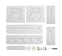 Getdoublerich Práctico organizador de enrutador inalámbrico con diseño moderno, complemento perfecto para la configuración de tu sala de estar (C)