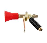 Getdoublerich Pulverizador de cobre de alta presión con boquilla de atomización giratoria, cabezal de riego de jardín ajustable para césped, cama de flores, lavado de coches, limpieza de mascotas