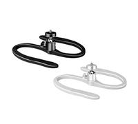 Getdoublerich Soporte de abrazadera flexible para TP-Link para tapo C200/C210/C220/C201/C202/C211, soporte de cámara de metal de silicona sin herramientas, soporte de escritorio de pared sin daños