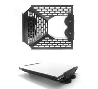 Getdoublerich Soporte de antena de acero inoxidable para Starlink para mini - Soporte magnético de techo para RV, casa, barco - Instalación sin taladro, fuerza de sujeción vertical de 200 libras