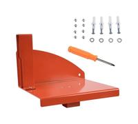 Getdoublerich Soporte de pared para motosierra MS250/MS251/MS170/MS171/MS172 - Estante de almacenamiento de metal resistente, organizador de ahorro de espacio para garaje o taller, 19 x 16 x 11 cm